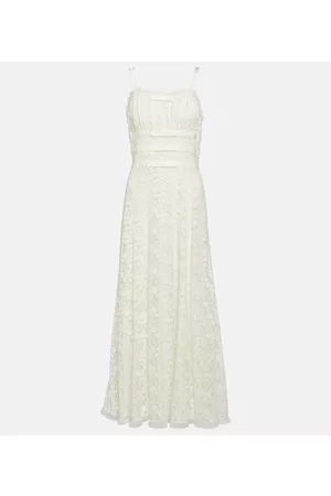 RODARTE Kobieta Sukienki koktajlowe i wieczorowe - Floral lace and tulle maxi dress