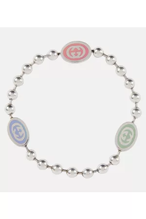 Gucci Kobieta Bransoletki - Interlocking G sterling bracelet