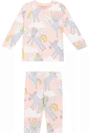 Stella McCartney Bluzy Bawełniane - Set of cotton sweatshirt and sweatpants