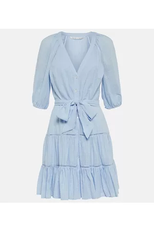 VERONICA BEARD Kobieta Sukienki Bawełniane - Dewey cotton minidress