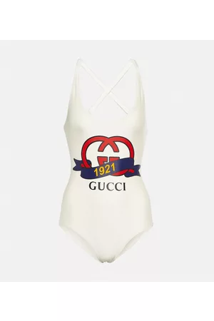 Gucci Kobieta Stroje kąpielowe jednoczęściowe - Printed swimsuit