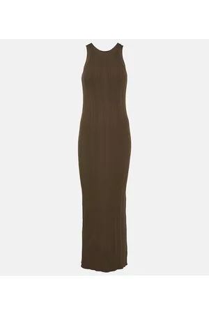 Totême Kobieta Długie - Ribbed-knit maxi dress