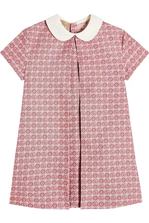 Gucci Kobieta Sukienki Bawełniane - GG jacquard cotton-blend dress