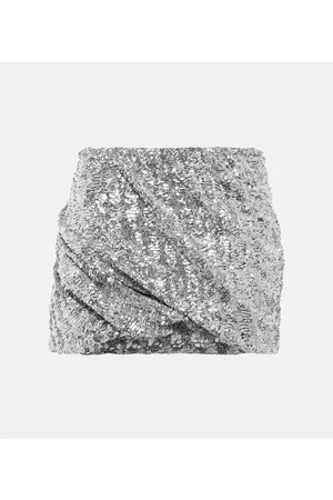 The Attico Kobieta Spódnice mini - Sequined mini skirt
