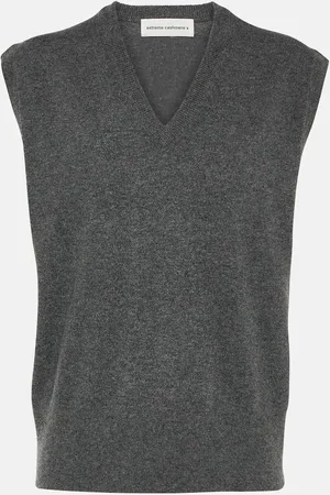 EXTREME CASHMERE NÂ°243 Spencer cashmere-blend sweater vest