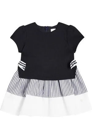 PATACHOU Baby colorblocked cotton dress
