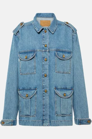 Blazé Milano BlazÃ© Milano Sahariana oversized denim jacket