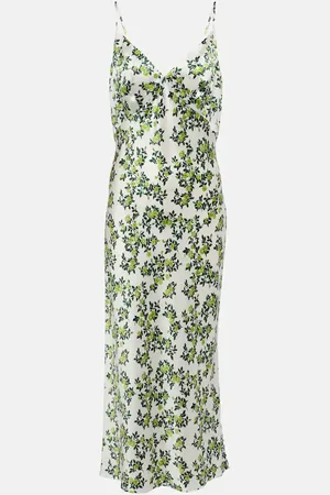 EMILIA WICKSTEAD Trinny floral silk satin slip dress