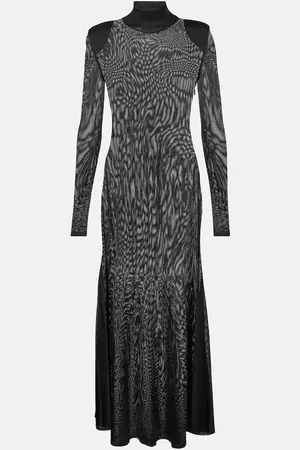 Tom Ford High-neck jersey maxi dress