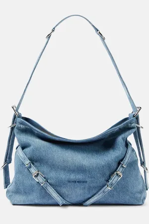 Givenchy Voyou Medium denim shoulder bag