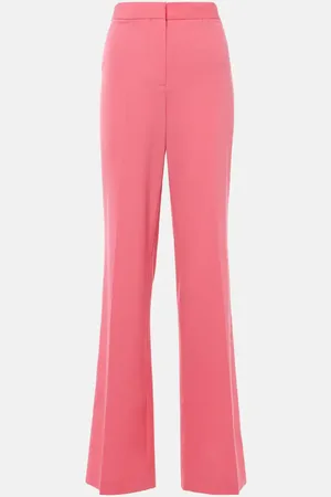 Stella McCartney Iconic high-rise wool-blend flared pants