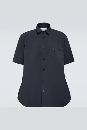 SACAI Taffeta bowling shirt