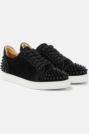 Christian Louboutin Vieira 2 spiked suede sneakers