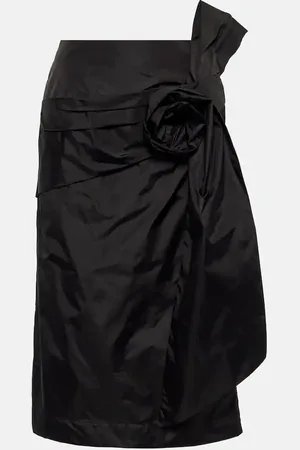 Simone Rocha Floral-appliquÃ© pencil skirt