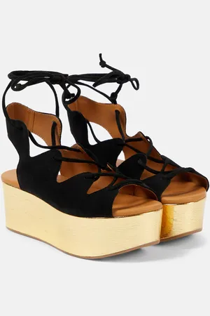 See by Chloé See By ChloÃ© Liana 70 suede platform sandals