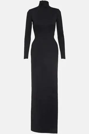 Balenciaga Mockneck gown