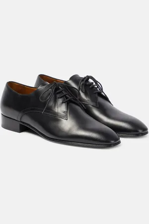 The Row Kay leather Oxford shoes
