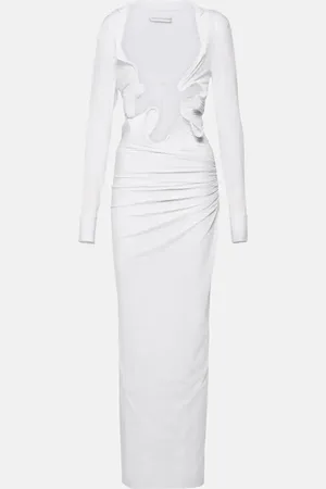 CHRISTOPHER ESBER Venus Plunge jersey maxi dress