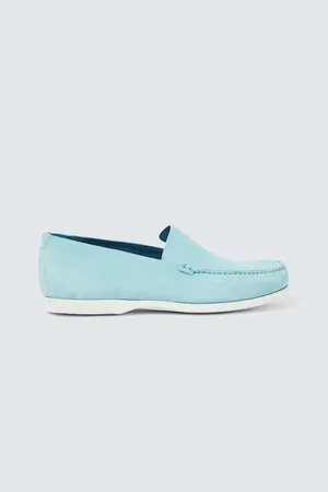 Manolo Blahnik Monaco suede loafers