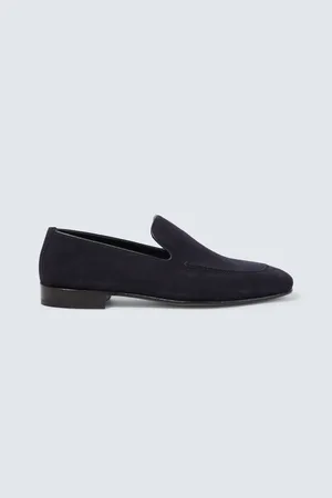 Manolo Blahnik Truro suede loafers