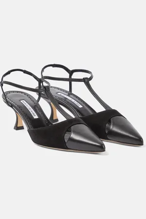 Manolo Blahnik Gala 50 embellished leather sandals