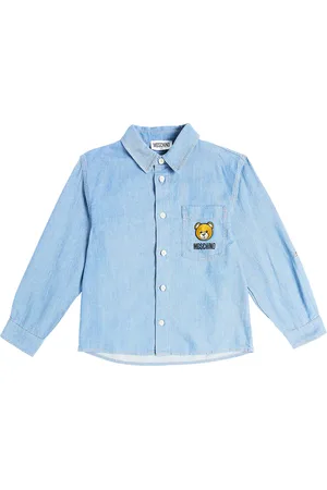Moschino Teddy Bear cotton-blend shirt