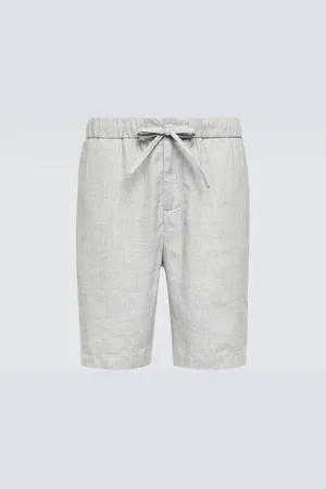 Frescobol Carioca Felipe linen and cotton shorts