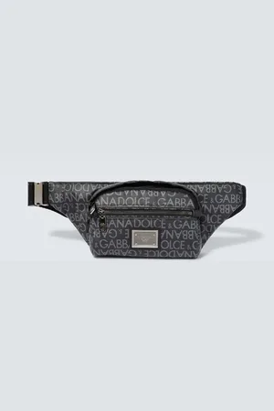 Dolce & Gabbana Small logo jacquard belt bag