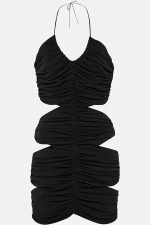 Monot MÃ´not Halterneck cutout minidress
