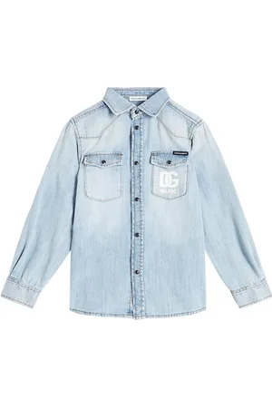 Dolce & Gabbana DG denim shirt