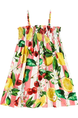 Dolce & Gabbana Printed cotton dress