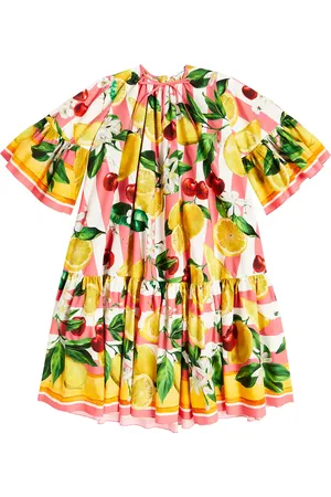 Dolce & Gabbana Printed cotton dress