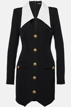Balmain Virgin wool minidress