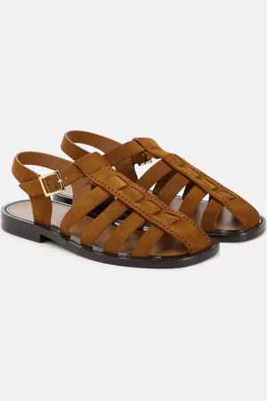 The Row Pablo suede fisherman sandals