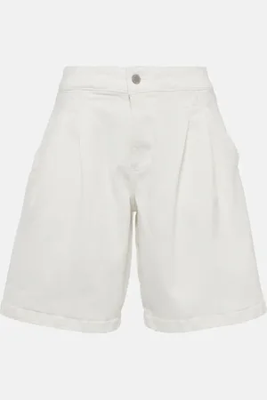 AG Jeans High-rise cotton shorts