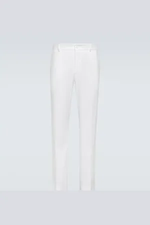 Dolce & Gabbana Linen-blend straight pants