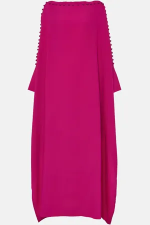 ‎Taller Marmo‎ Mila off-shoulder crÃªpe kaftan