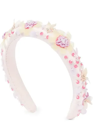Tutu Du Monde Portrait Flower embellished headband