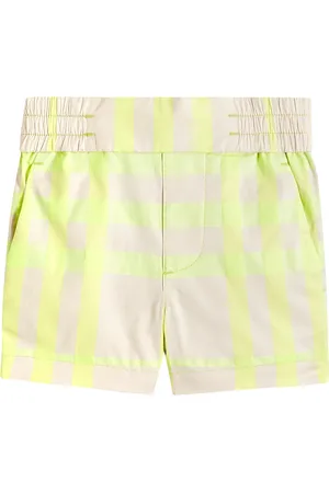 Burberry Baby Burberry Check cotton-blend shorts