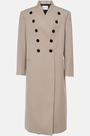 Alaïa AlaÃ¯a Oversized wool coat