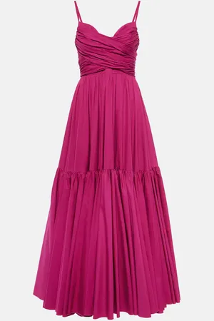 Giambattista Valli Tiered cotton poplin gown