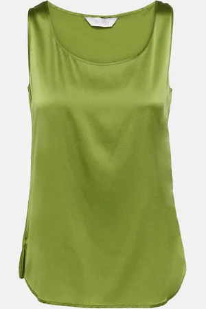 Max Mara Leisure Pan cotton-blend tank top