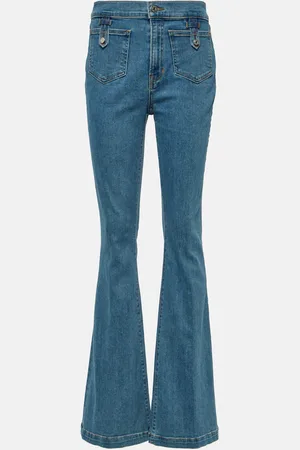 VERONICA BEARD Beverly high-rise flared jeans