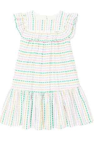 The New Society Figueroa striped cotton dress