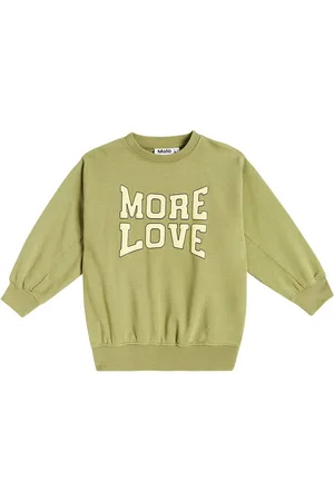 Molo Magni cotton-blend fleece sweatshirt