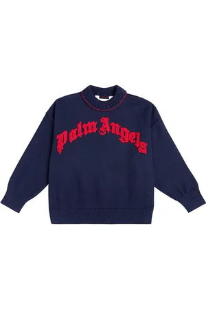 Palm Angels Logo cotton sweater