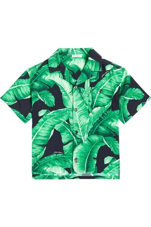 Dolce & Gabbana Printed bowling shirt