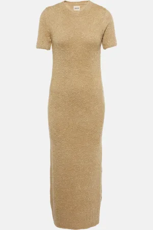 Khaite Helen silk and cashmere maxi dress