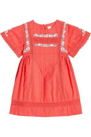 Tartine Et Chocolat Baby embroidered cotton dress