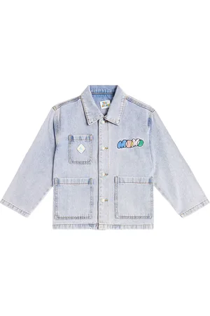 Jelly Mallow Momo reversible cotton-blend jacket